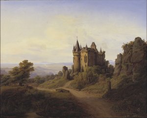 Büresheimin linna Eifel-joella