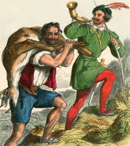 Robin Hood ja Little John vievät rasvan kotiin