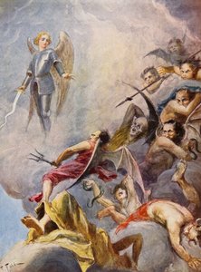 Torquato Tasson La Gerusalemme Liberata: laulu IX, säkeistö 64 (värilitraus) tekijältä Fabio Fabbi