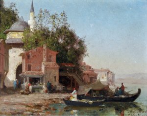 Konstantinopoli, Bosporinsalmen reuna, Euroopan rannikko