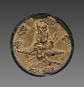 Mustekakku Wang Ziqiaon kanssa, c. 17-18-luvulla. tekijältä Fang Yulu