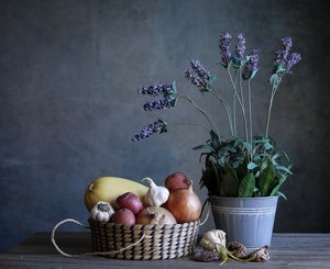 Sadonkorjuu maalaiskeittiössä