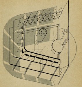 U -teatteri. Bauhausin näyttämöltä Bauhausin näyttämö, 1925. tekijältä Farkas Molnar