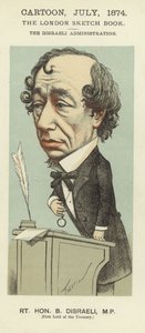 Benjamin Disraelin karikatyyri