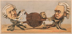 Mr. Hawkins, Q.C. & Dr. Kenealy Q.C., 1874 tekijältä Faustin