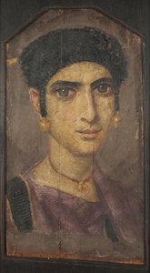 Nuoren naisen muotokuva, 2. vuosisata. ILMOITUS tekijältä Fayum mummy portraits
