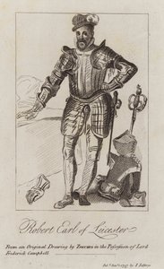 Robert Dudley tekijältä Federico (after) Zuccari or Zuccaro