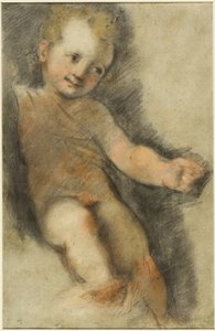 Kristuslapsi: San Giovannin Madonnaa varten tekijältä Federico Barocci