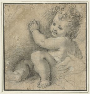 Kristus-lapsi Marian kädellä tekijältä Federico Barocci