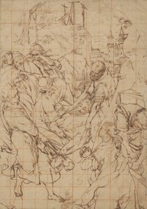 Kristuksen hautaaminen tekijältä Federico Barocci
