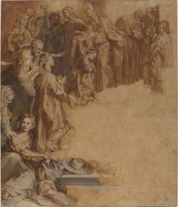 Neitsyen esitys temppelissä tekijältä Federico Barocci