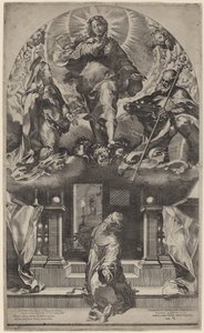 Pyhän Franciscuksen visio tekijältä Federico Barocci