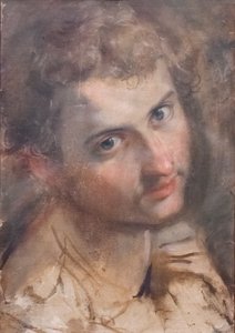 Tutkimus Pyhän Juudaksen päälle tekijältä Federico Fiori Barocci or Baroccio