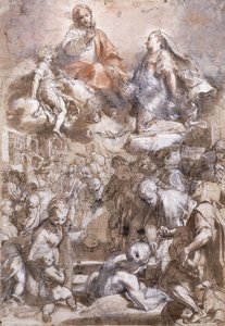 Madonna del Popolo, tekijältä Federico Fiori Barocci or Baroccio