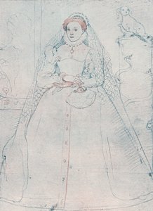 Elizabeth I, Englannin ja Irlannin kuningatar, 1575 tekijältä Federico Zuccaro