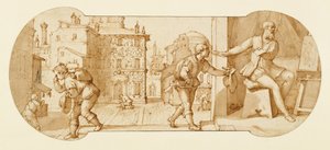 Thaddeus Rebuffed Francesco Il Sant