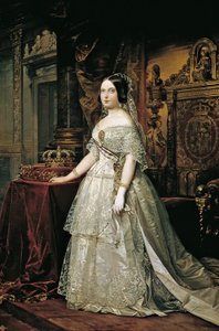 Espanjan Isabella II tekijältä Federico de Madrazo y Kuntz