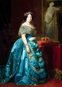 Muotokuva Isabella II:sta Espanjan kuningatar