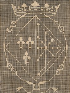 Lordi Federic de Vinciolo V:n toiset teokset ja hienovaraiset keksinnöt alusvaatteista..., 1603. tekijältä Federico de Vinciolo