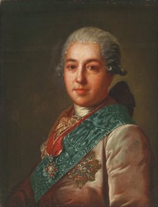 Muotokuva kreivi Mihail Mihailovich Golitsynista 1731-1806, 1774