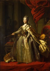 Keisarinna Katariina II:n muotokuva 1729-1796, 1775-1780