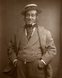 David James, brittiläinen näyttelijä, 1884 tekijältä Fehrenbach
