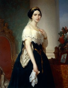 Muotokuva Itävallan Adelaidesta (Milano tekijältä Felice Barucco