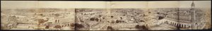 (Panorama of Lucknow, otettu Kaiserbaghin palatsista) tekijältä Felice Beato
