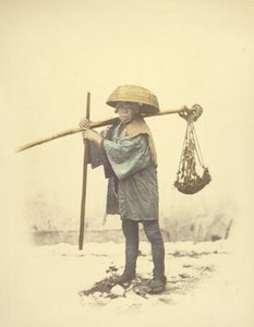 [Japanilainen vuokratyöläinen] tekijältä Felice Beato