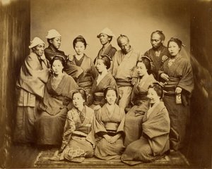[Japanilainen perhe] tekijältä Felice Beato