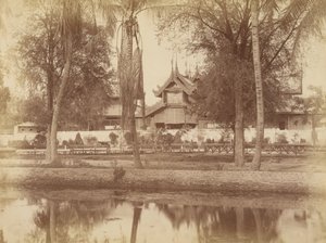 Mandalay, nykyisin Syim Khana U.B.C. tekijältä Felice Beato