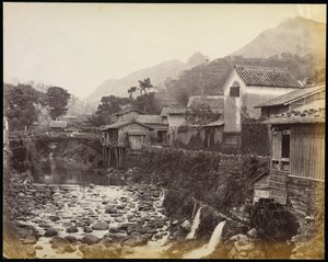 Nagasaki Creek Native Towns -nimisistä kaupungeista tekijältä Felice Beato