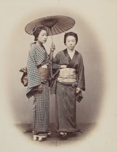 Ulkona kävelylle, 1868. tekijältä Felice Beato