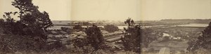 Panorama, Yokohama Governors Hilliltä tekijältä Felice Beato
