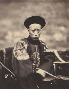 Prinssi Kung. Kiinan keisari, 1860. tekijältä Felice Beato