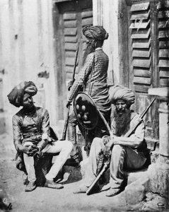 Sikhien upseerit Intian kapinan aikana, 1858