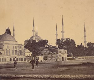 Sulttaani Ahmedin moskeija tekijältä Felice Beato