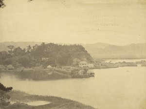 Tea House Kanazawassa, Hirakata Bay Kyuranteista tekijältä Felice Beato