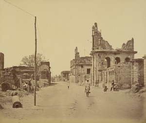 Cawnpore Road, Lucknow tekijältä Felice Beato