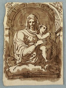 Madonna ja lapsi tekijältä Felice Giani