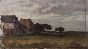 Maisema Ruotsissa tekijältä Félicien Rops