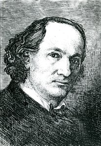 Charles Baudelaire (1821-67) (kaiverrus) (m/v kuva) tekijältä Felix (after) Bracquemond