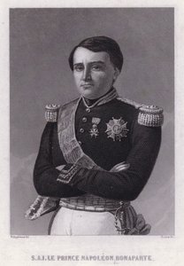 Prinssi Napoleon Bonaparte, Westfalenin kuninkaan Jeromen poika, keisari Napoleon I:n nuorin veli (kaiverrus)