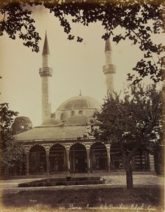 Albumi "Damas and Baalbek": Damaskoksen moskeija tekijältä Félix Bonfils