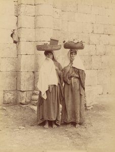 Siloén naiset, Palestiina tekijältä Félix Bonfils