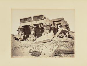 Kom Ombo (Egypti) tekijältä Félix Bonfils
