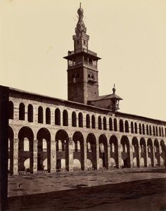 Morsiamen minareetti – Damaskos tekijältä Félix Bonfils