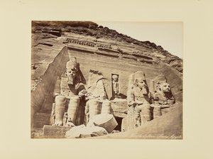 Nubia. Abu Simbelin temppeli, Egypti