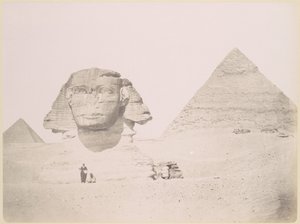 Pyramidit ja sfinksi tekijältä Félix Bonfils