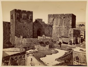 Daavidin torni, Jerusalem tekijältä Félix Bonfils